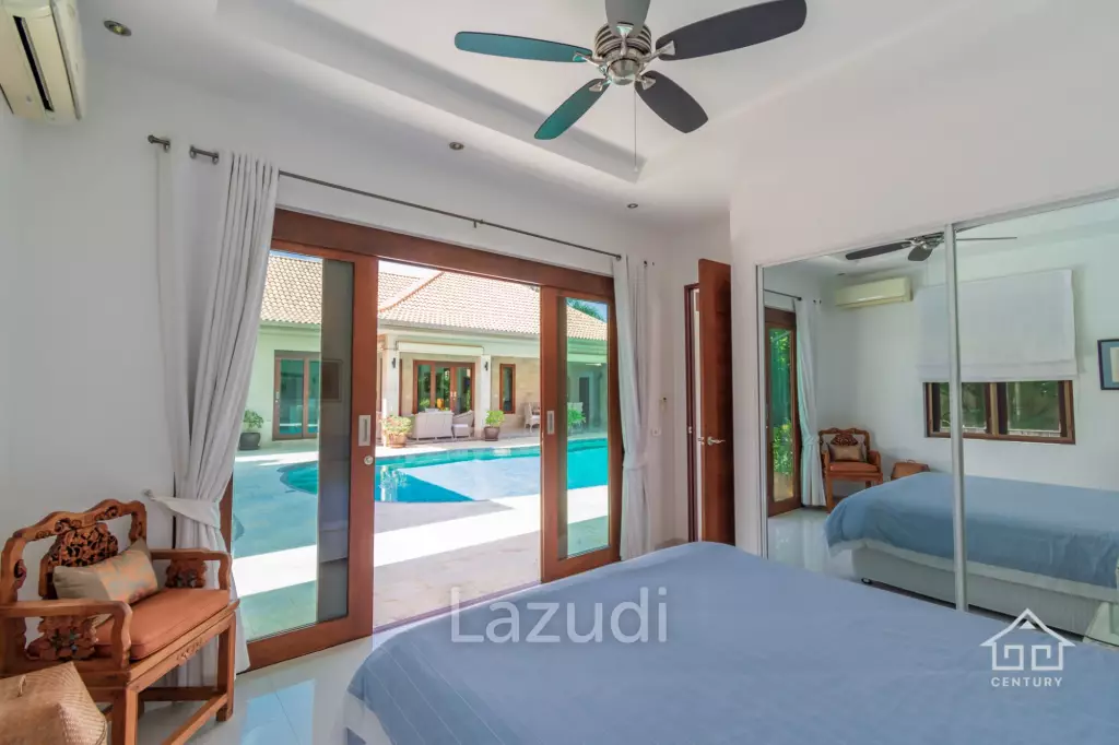 HANA VILLAGE 1 : Beautiful 3 bed Bali style pool villa on Luxury Development close to the beach