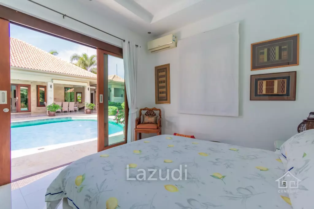 HANA VILLAGE 1 : Beautiful 3 bed Bali style pool villa on Luxury Development close to the beach