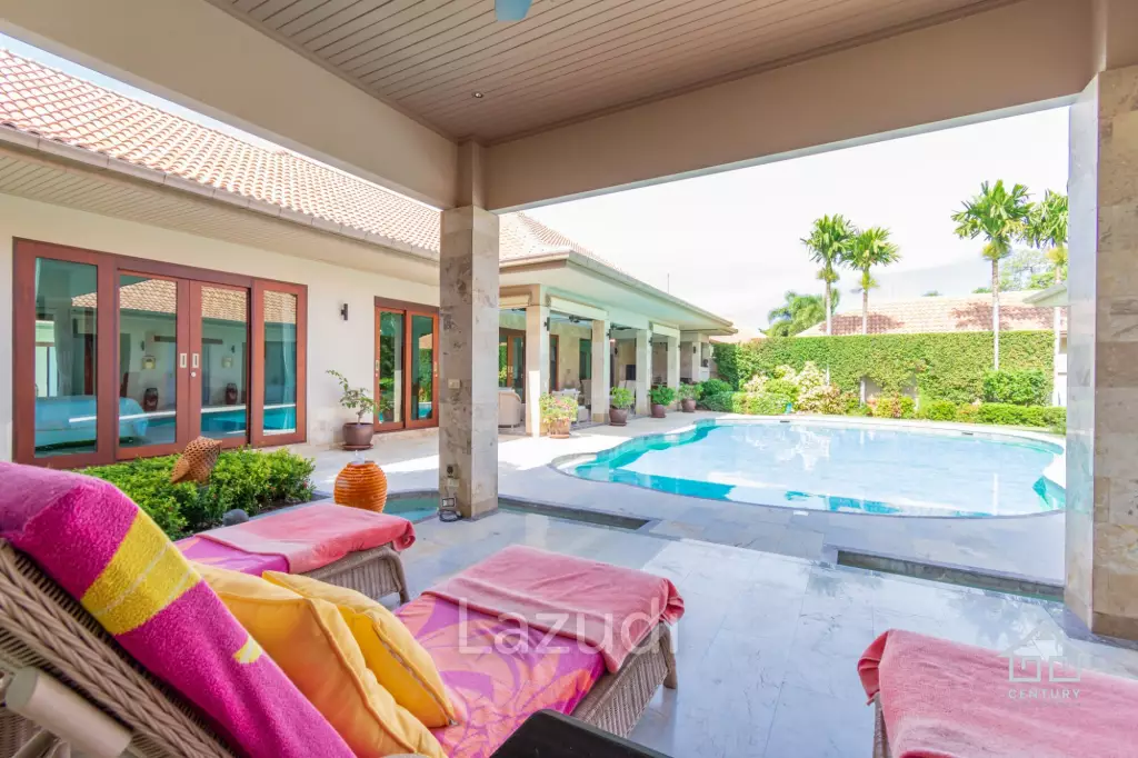 HANA VILLAGE 1 : Beautiful 3 bed Bali style pool villa on Luxury Development close to the beach