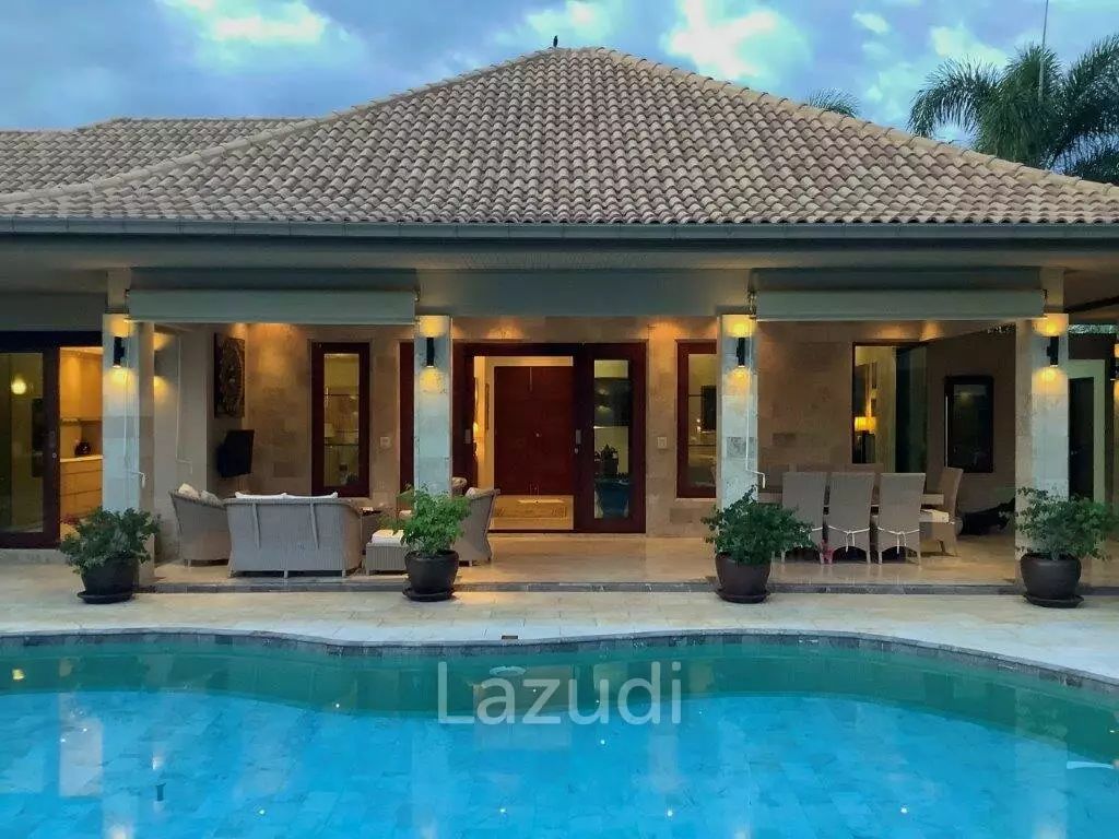 HANA VILLAGE 1 : Beautiful 3 bed Bali style pool villa on Luxury Development close to the beach