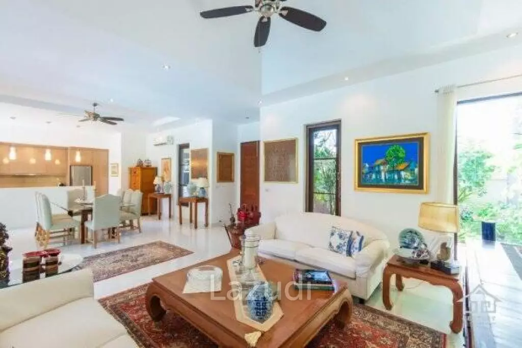 HANA VILLAGE 1 : Beautiful 3 bed Bali style pool villa on Luxury Development close to the beach