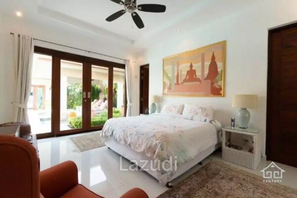 HANA VILLAGE 1 : Beautiful 3 bed Bali style pool villa on Luxury Development close to the beach