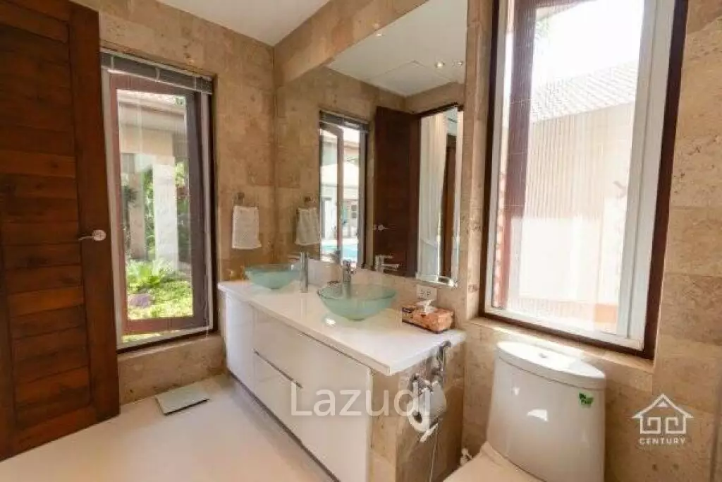 HANA VILLAGE 1 : Beautiful 3 bed Bali style pool villa on Luxury Development close to the beach