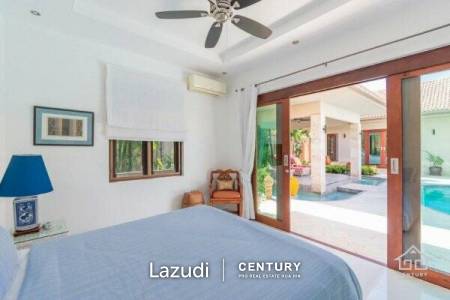 HANA VILLAGE 1 : Beautiful 3 bed Bali style pool villa on Luxury Development close to the beach