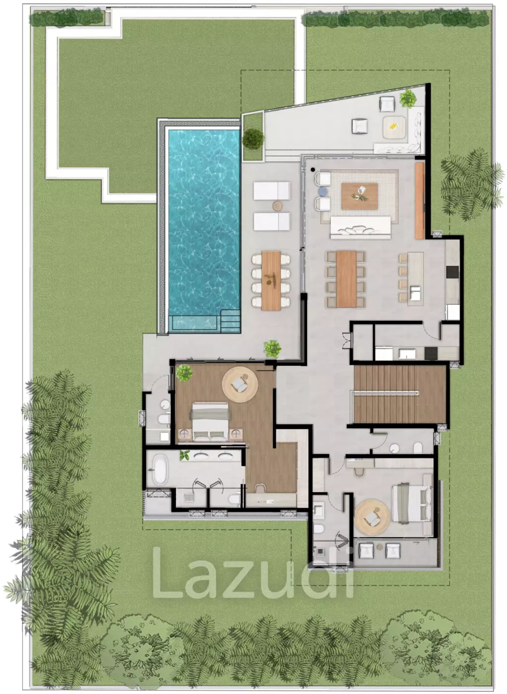 Ultra Luxury 4-Bedroom Villa in Banyan Tree Residences Sichon