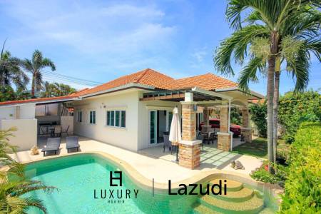 Orchid Paradise Homes 1: Nice 3 Bed Pool Villa with Outdoor Living space