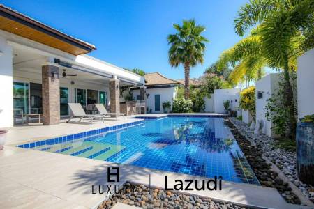 Orchid Paradise Homes: Luxury, L Shape 3 Bedroom Pool Villa