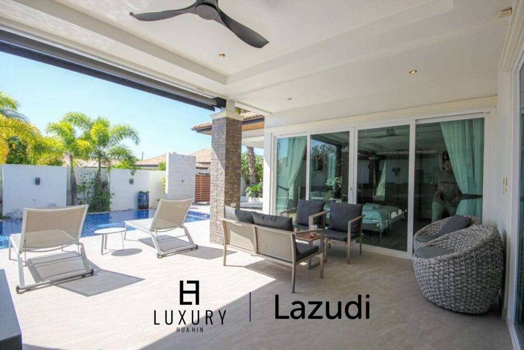 Orchid Paradise Homes: Luxury, L Shape 3 Bedroom Pool Villa