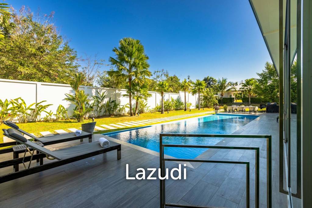 Modern 7 Bedroom Standalone Pool Villa on Large Land in Hua Hin