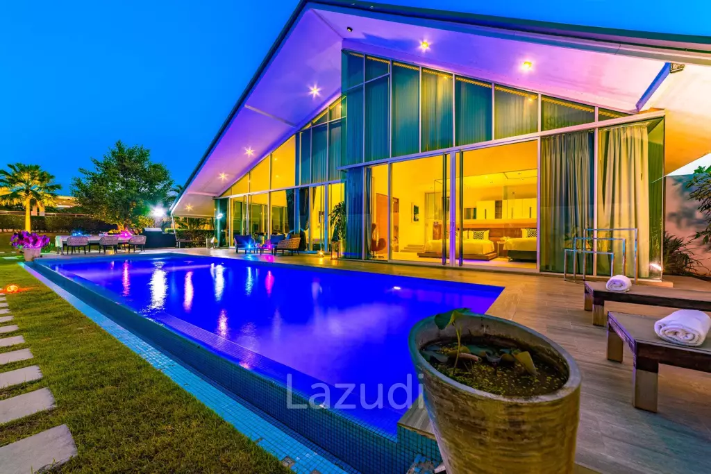 Modern 7 Bedroom Standalone Pool Villa on Large Land in Hua Hin