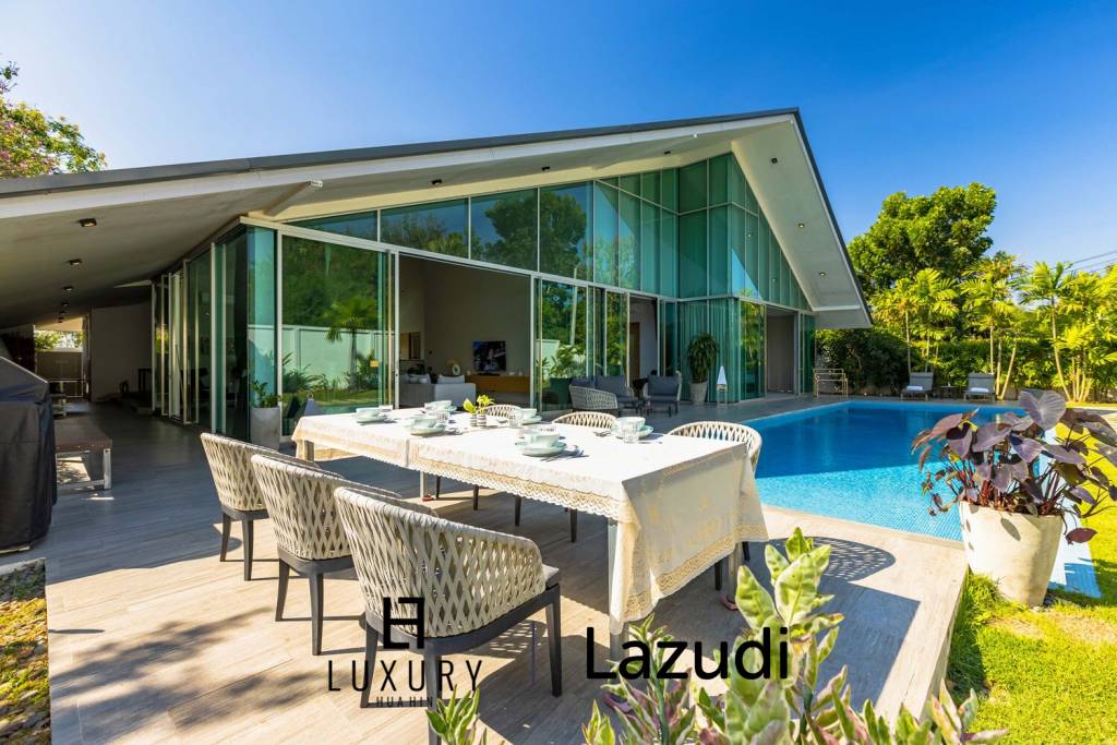 Modern 7 Bedroom Standalone Pool Villa on Large Land in Hua Hin