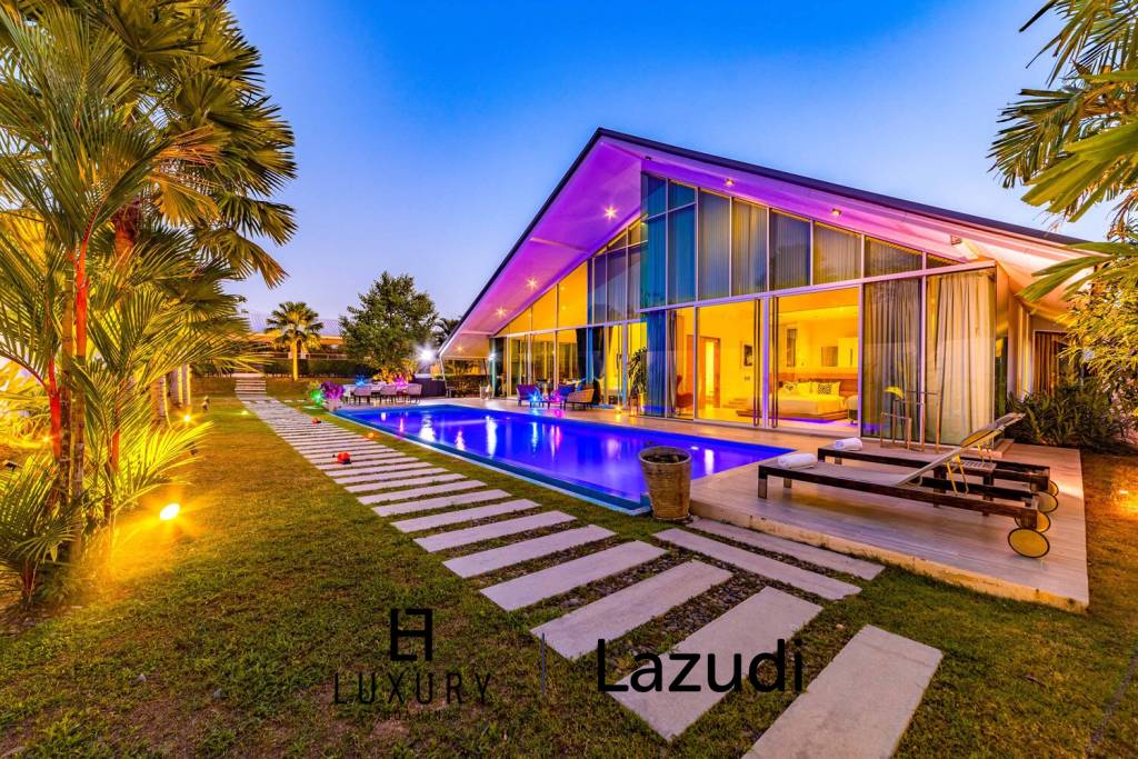 Modern 7 Bedroom Standalone Pool Villa on Large Land in Hua Hin