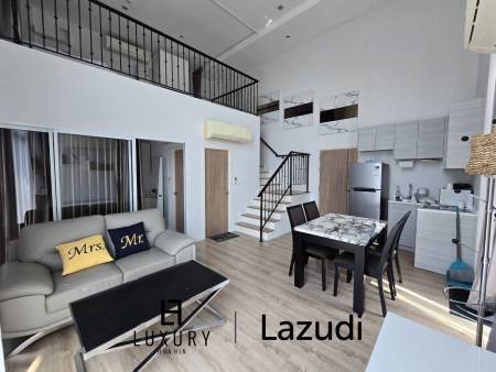 Duplex 2 Bedroom 2 Bathroom Condo On the Highest Floor