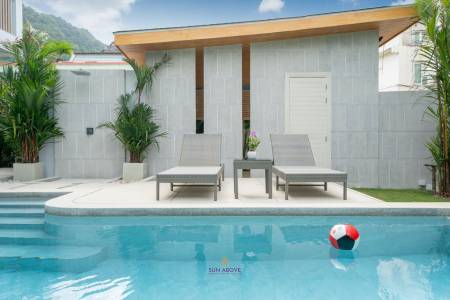 Modern 3-Bedroom Villa for Rent in Kamala, Phuket – Private Pool, Garden, and Fully Furnished