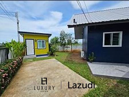 SINGLE HOUSE NEAR LOTUS PRAN BURI : 2 bed with 1 extra room outside