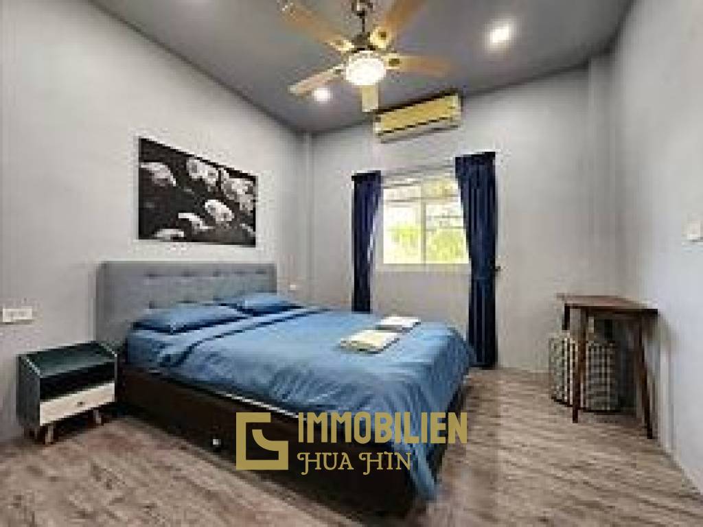 SINGLE HOUSE NEAR LOTUS PRAN BURI : 2 bed with 1 extra room outside