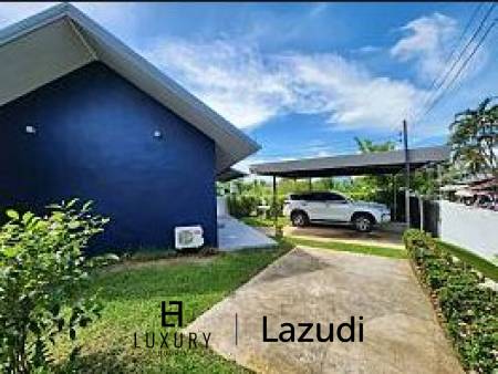 SINGLE HOUSE NEAR LOTUS PRAN BURI : 2 bed with 1 extra room outside