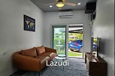 SINGLE HOUSE NEAR LOTUS PRAN BURI : 2 bed with 1 extra room outside