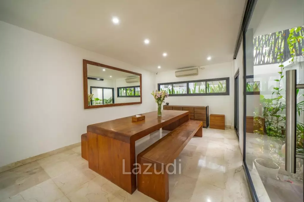 MODERN VILLA IN UMALAS WITH EXPANSIVE ROOFTOP GARDEN
