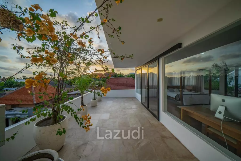 MODERN VILLA IN UMALAS WITH EXPANSIVE ROOFTOP GARDEN
