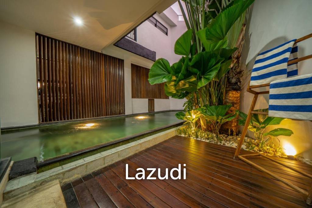MODERN VILLA IN UMALAS WITH EXPANSIVE ROOFTOP GARDEN
