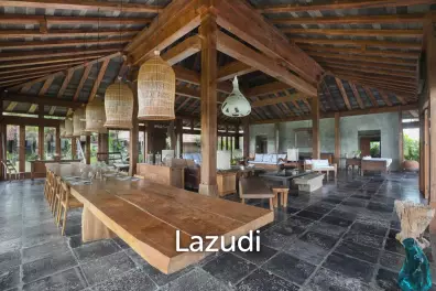 SPACIOUS VILLA WITH PANORAMIC RICE FIELD VIEWS IN NYANYI