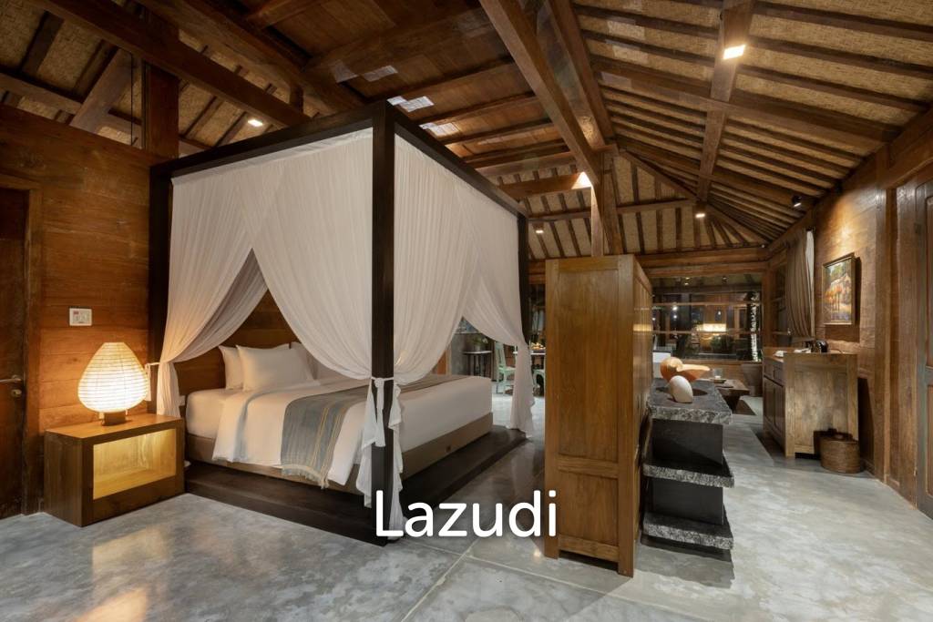SPACIOUS VILLA WITH PANORAMIC RICE FIELD VIEWS IN NYANYI