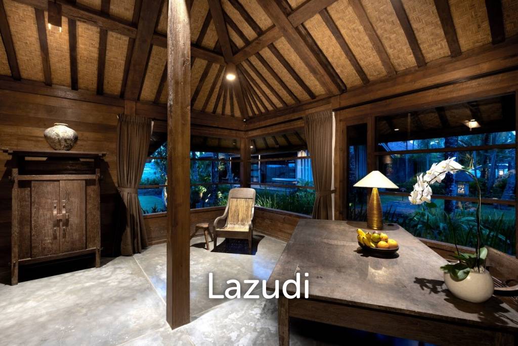 SPACIOUS VILLA WITH PANORAMIC RICE FIELD VIEWS IN NYANYI