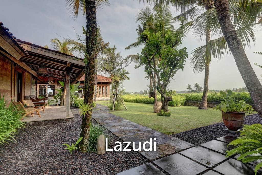 SPACIOUS VILLA WITH PANORAMIC RICE FIELD VIEWS IN NYANYI