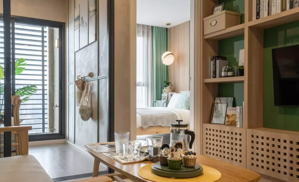 1 Bed Plus 1 Bath 28.60 SQ.M. Denim Jatujak Building C