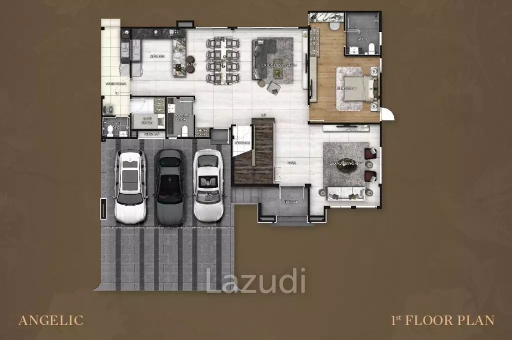 4 Bed 5 Bath 440 SQ.M Grand Bangkok Boulevard Na Utthayan