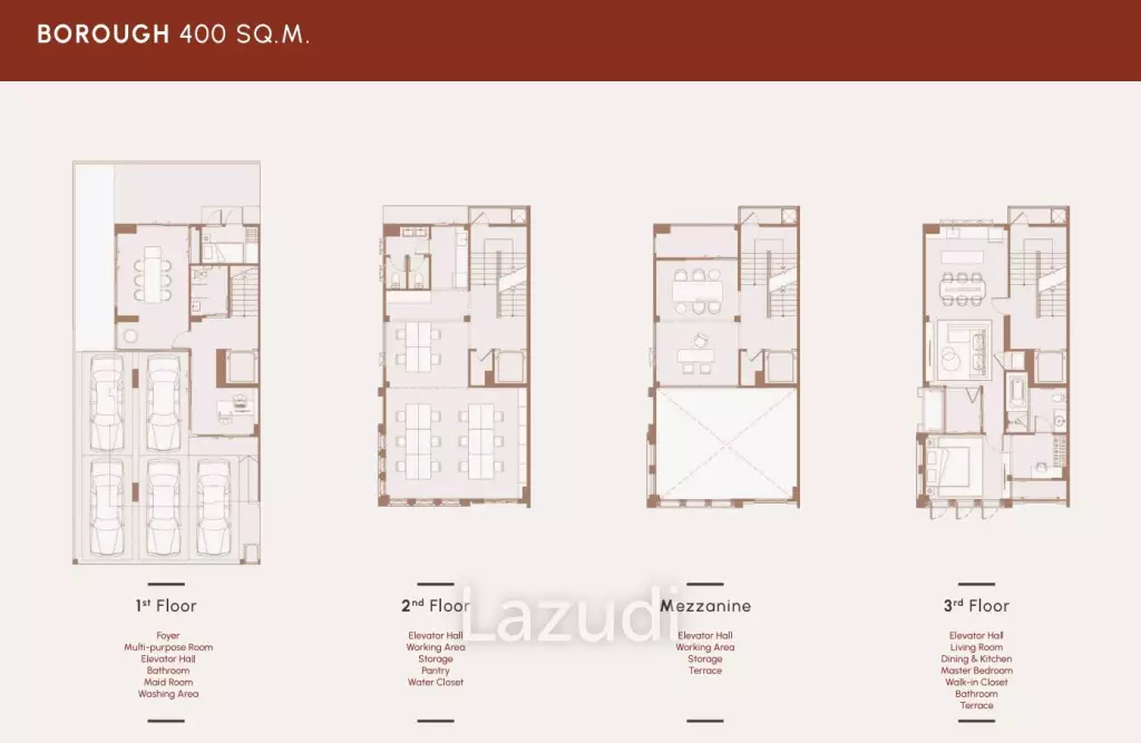 Luxury Home Office in Khlong Toei Nuea Bangkok
