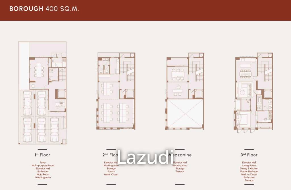 Luxury Home Office in Khlong Toei Nuea Bangkok
