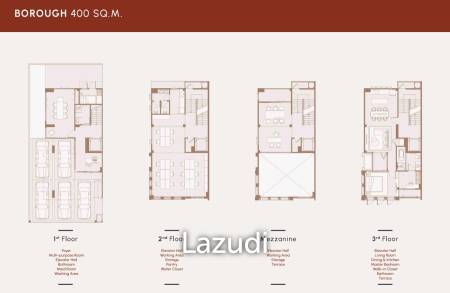 Luxury Home Office in Khlong Toei Nuea Bangkok
