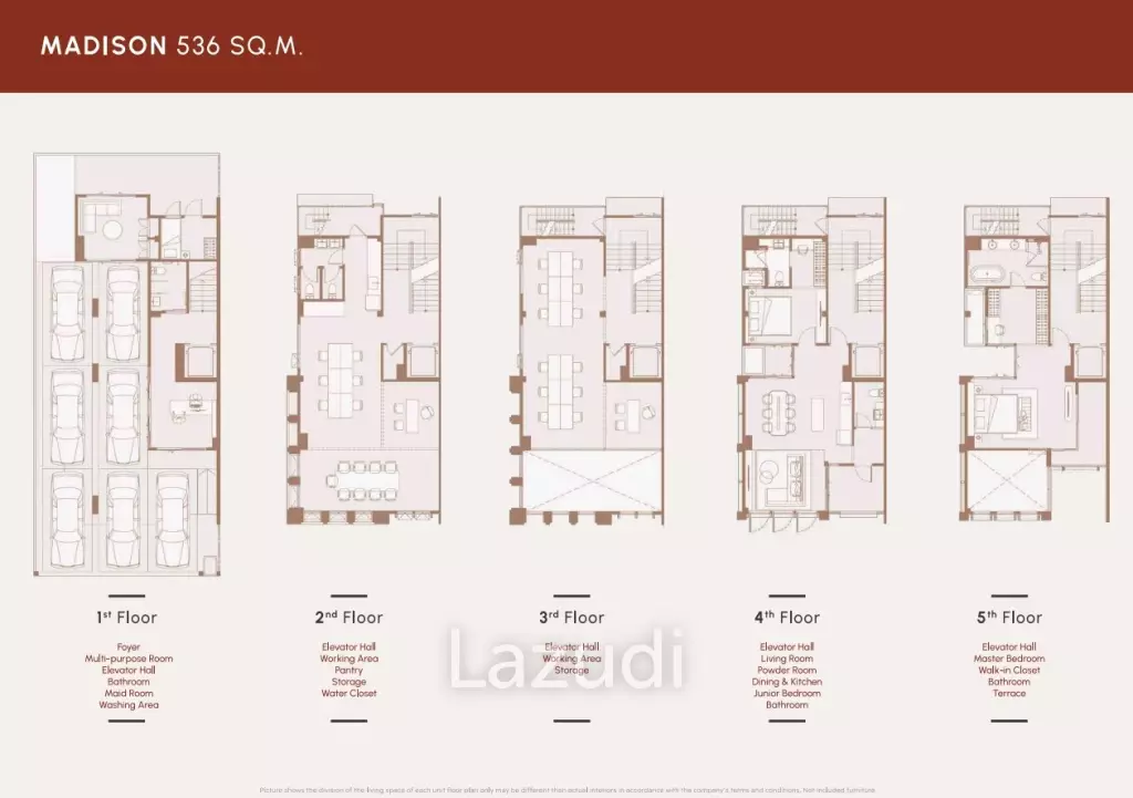 Luxury Home Office in Khlong Toei Nuea Bangkok