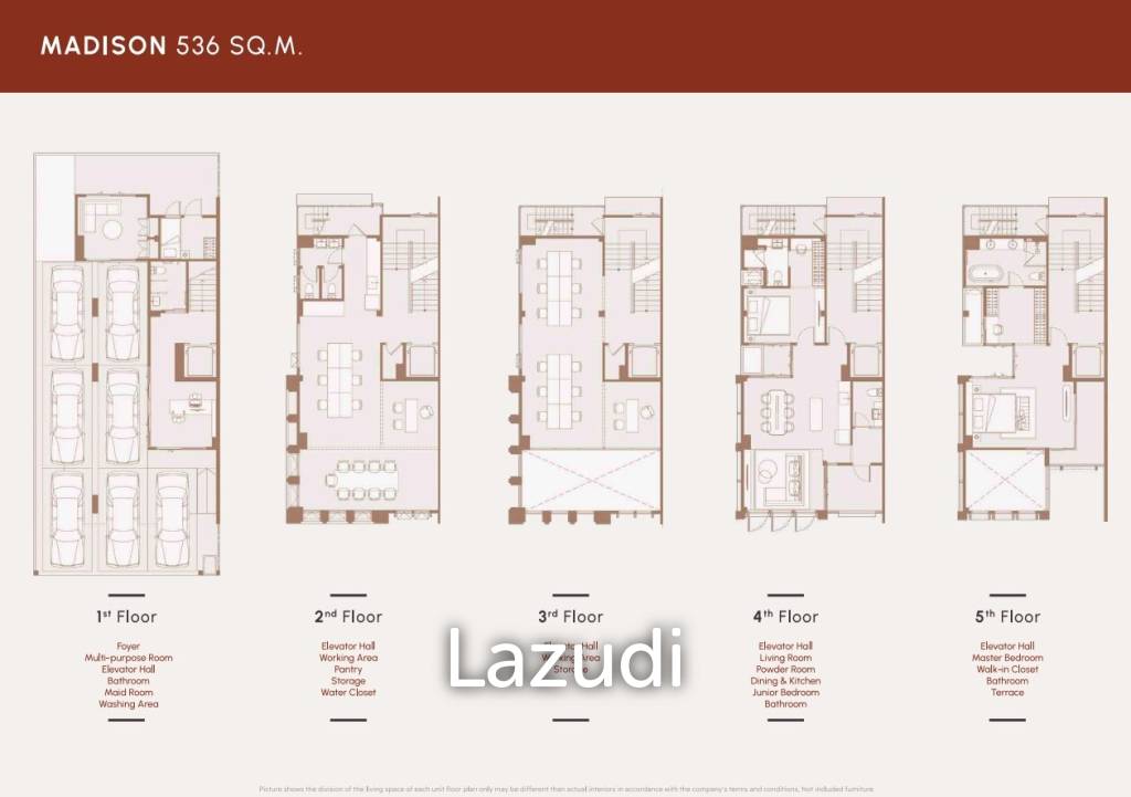 Luxury Home Office in Khlong Toei Nuea Bangkok