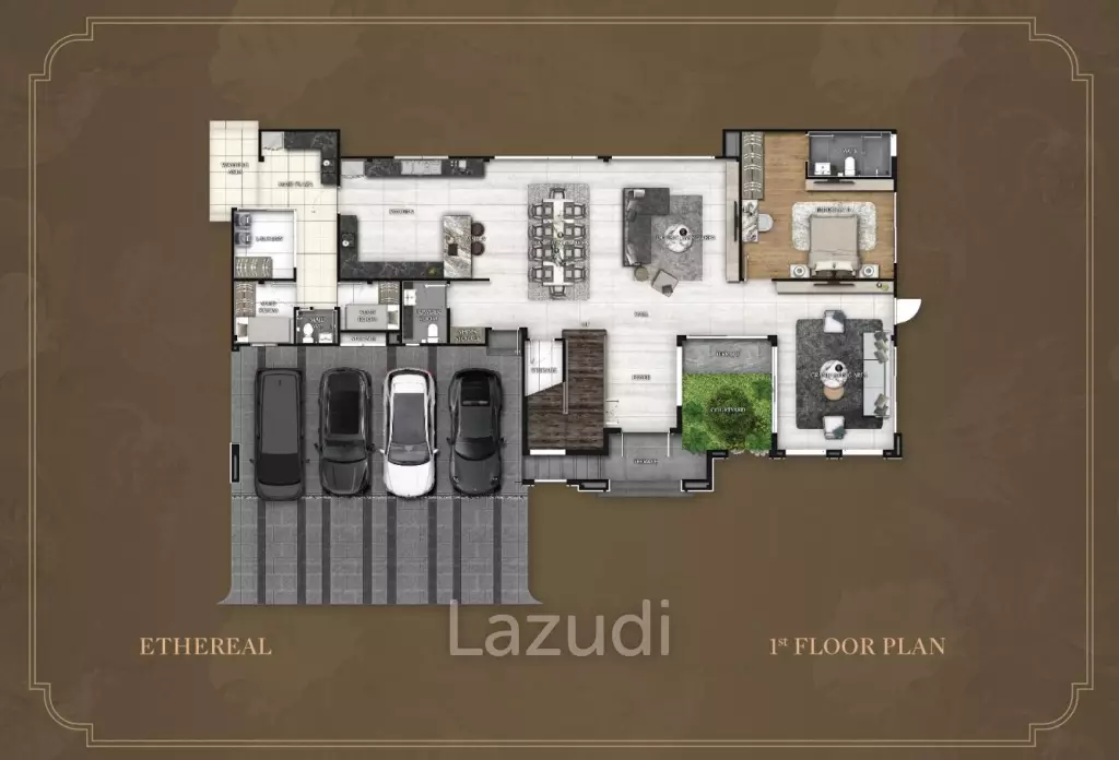 5 Bed 6 Bath 594 SQ.M Grand Bangkok Boulevard Na Utthayan