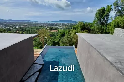 5-Bedroom Ultra-Modern Pool Villa with Stunning Chalong Bay Views for Rent