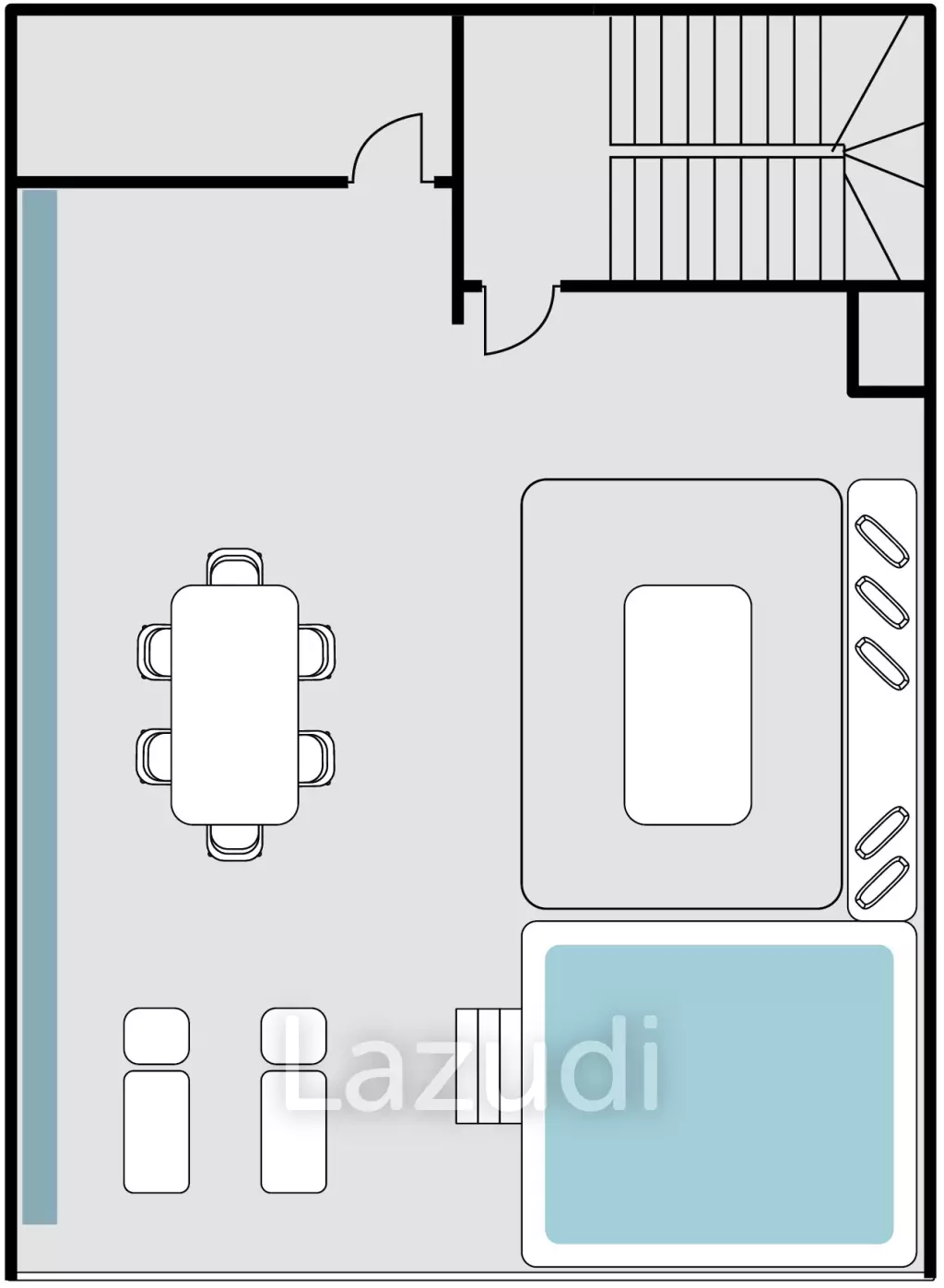 3 Bed 3 Bath 250.72 SQ.M Pandora Residences