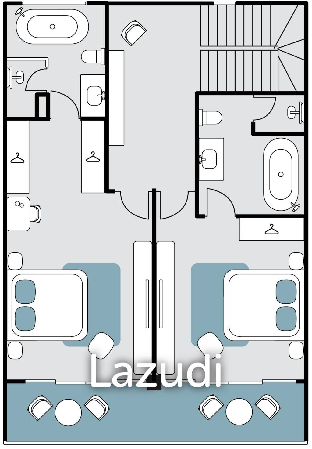 3 Bed 3 Bath 252.28 SQ.M Pandora Residences