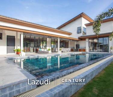 Luxurious 5 bed Modern Pool Villa for Sale in Hua Hin