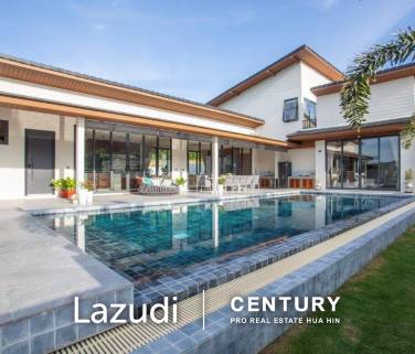 Luxurious 5 bed Modern Pool Villa for Sale in Hua Hin