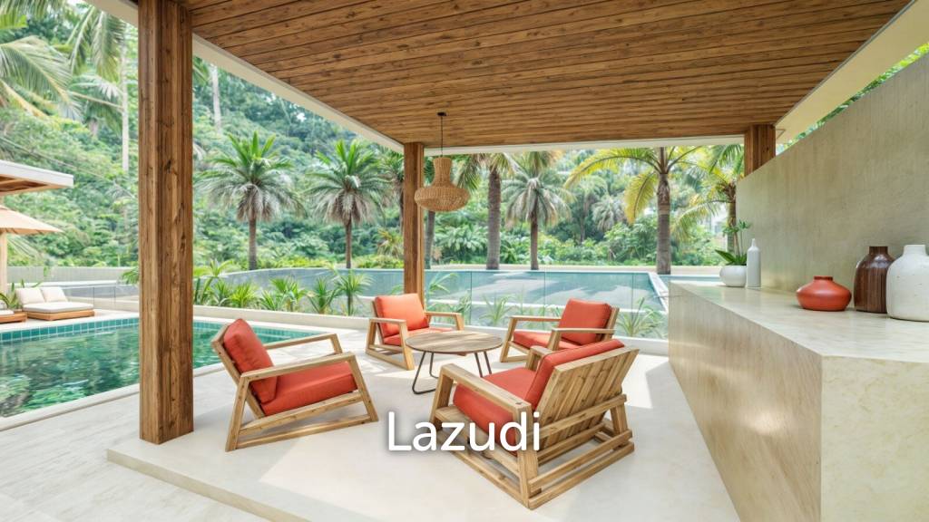 Modern 2-Bedroom Villa with Pool in Mae Nam Ko Samui
