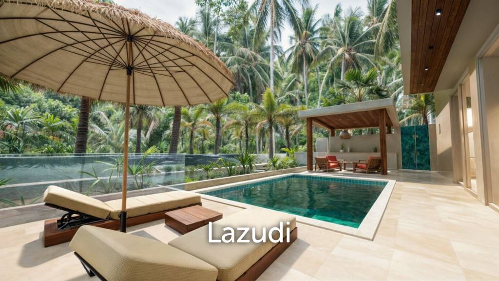 Modern 2-Bedroom Villa with Pool in Mae Nam Ko Samui