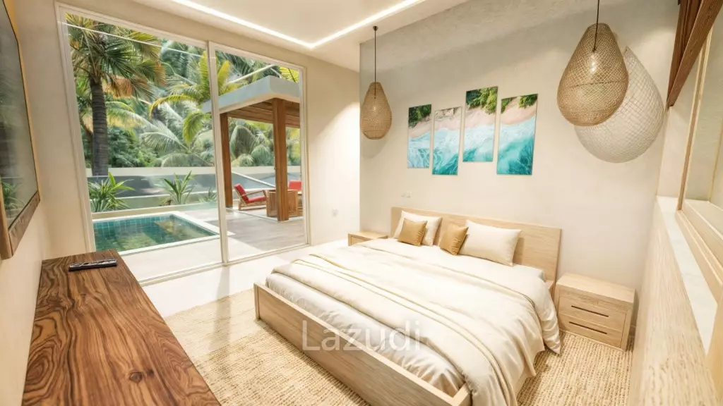 Modern 2-Bedroom Villa with Pool in Mae Nam Ko Samui