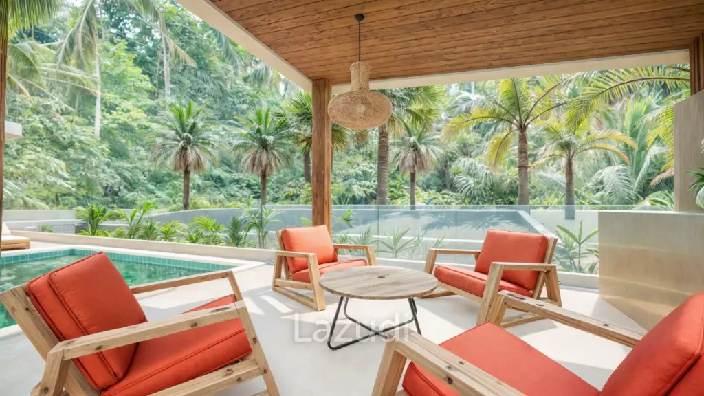 Modern 2-Bedroom Villa with Pool in Mae Nam Ko Samui