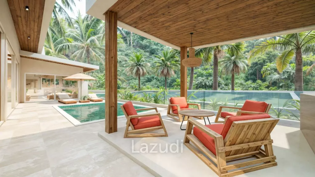 Modern 2-Bedroom Villa with Pool in Mae Nam Ko Samui