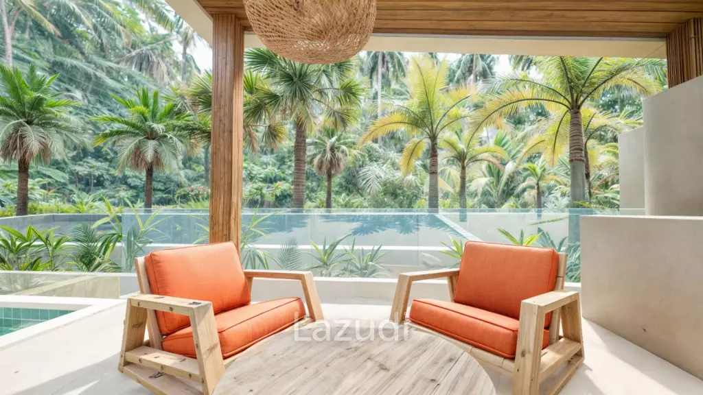 Modern 2-Bedroom Villa with Pool in Mae Nam Ko Samui