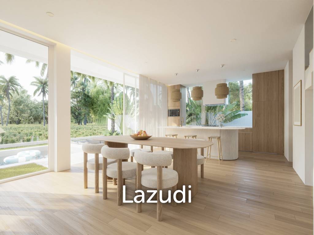 CONTEMPORARY VILLA WITH OCEAN & RICE FIELD VIEWS IN SESEH