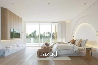 CONTEMPORARY VILLA WITH OCEAN & RICE FIELD VIEWS IN SESEH